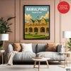 Rawalpindi Pakistan Illustration City Poster | Travel Artwork #00749
