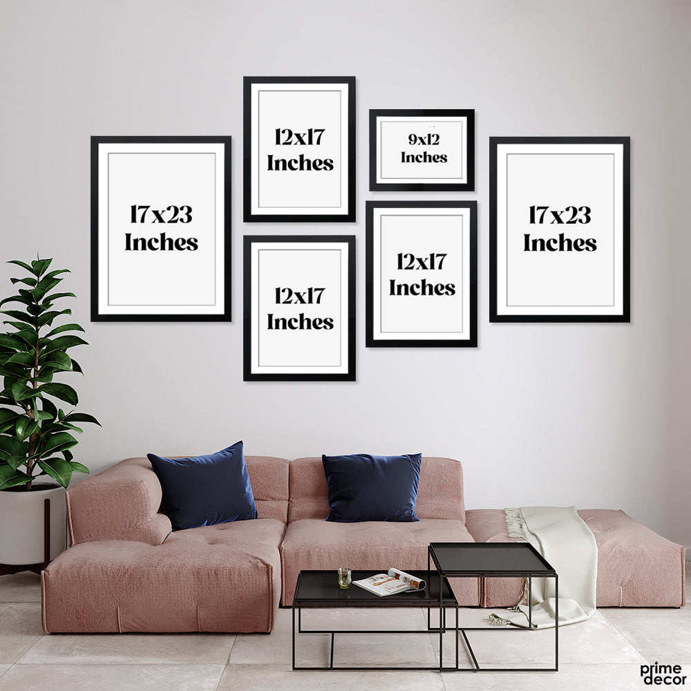 Mauve Rosses Blossom & Lavender Building (6 Panel) Floral Wall Art - Prime Décor