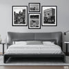 Urban Infrastructure Grayscale B&W Luxury (4 Panel) Architecture Wall Art