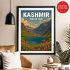Kashmir Northern Pakistan Illustration Poster | Travel Artwork #00764