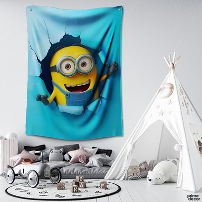 Bob The Minion Kids Artwork| Kids Tapestry