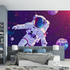 Abstract Artwork Of Astronaut In The Space | Kids Wallpaper Mural