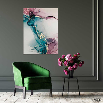 Abstract Alcohol Ink (Single Panel) Wall Art - Prime Décor