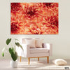 Beautiful Red & Orange Flowers (Single Panel) Floral Wall Art