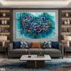 "Subhanallahi wa Bihamdihi" Glorification Abstract Calligraphy Painting