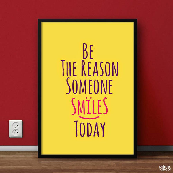 Be the Reason | Motivational Poster Wall Art - Prime Décor
