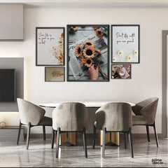 Your Life is as Good as Your Mindset (5 Panel) Motivational Wall Art - Prime Décor