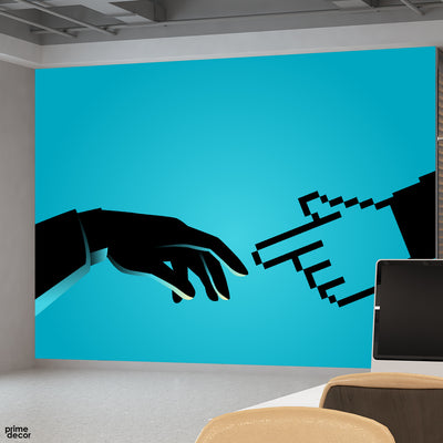 Helping Hands Towards Success | Office Wallpaper Mural
