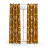 50's Retro Geometric Pattern | Abstract Curtains #093