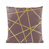 Mid Century Shimmer Lines | Abstract Cushion #099