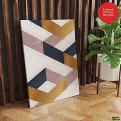Colorful Geometric Shapes Abstract Design | Abstract Office Artwork #0099 - Prime Décor