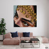 Traditional Arabic Women Face Artwork (Single Panel) Fashion Square Wall Art