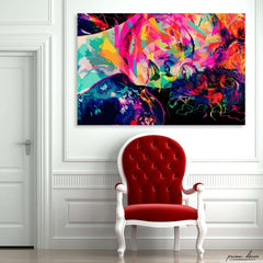 Abstract Women Art (Single Panel) Wall Art - Prime Décor