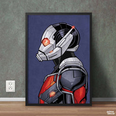 Ant Man Sideview Marvel Avengers | Movie Poster Wall Art - Prime Décor