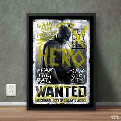 Batman Wanted | Movie Poster Wall Art - Prime Décor