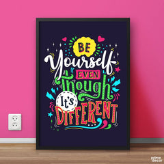 Be Yourself Even If You Are Different | Movie Wall Art - Prime Décor