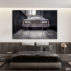 Black & White Ford (3 Panel) Cars Wall Art - Prime Décor