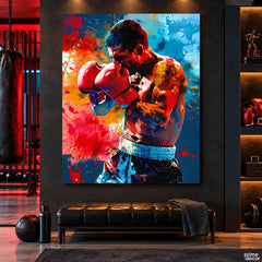 The Warrior Within (Single Panel) Digital Painting Wall Art