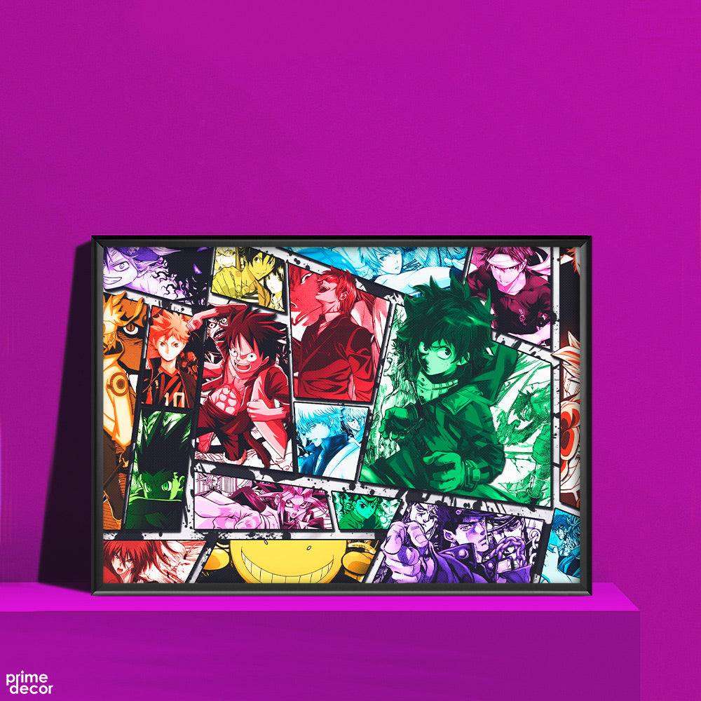 Animes Mix | Anime Poster Wall Art - Prime Décor