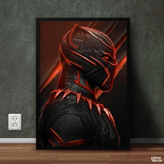 Black Panther Marvel Effect | Movie Poster Wall Art - Prime Décor