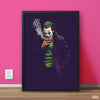 Joker Smoking HAHAHA  | Movie Poster Wall Art On Sale