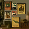 Pakistan Army Vintage Style Posters 2025 (6 Panel) Complete Wall Art Setup