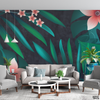 Green Tropical Forest Background | Wallpaper Mural