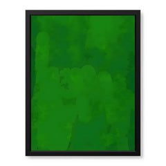 Beautiful Green Color Shades Oil Paint Art  | Abstract Office Artwork #00231