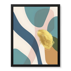 Colorful Abstract Paint Stroke Art Over Beige Background | Abstract Fashion Artwork #00240