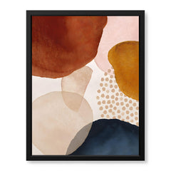 Colorful Abstract Design Over White Background | Abstract Office Artwork #00283