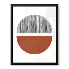 Black & Brown Abstract Art Deign | Abstract Office Artwork #00344