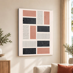 Beautiful Abstract Art Over Colorful Background | Abstract Office Artwork #00382