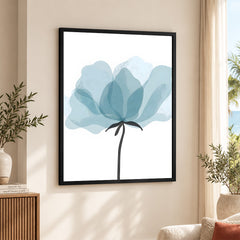 Beautiful Abstract Floral Art Over White Background | Abstract Floral Artwork #00386
