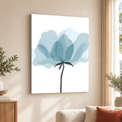 Beautiful Abstract Floral Art Over White Background | Abstract Floral Artwork #00386
