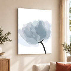 Beautiful Abstract Floral Art Over White Background | Abstract Floral Artwork #00387