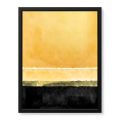 Black & Gold Color Shades Abstract Art Design | Abstract Office Artwork #00404