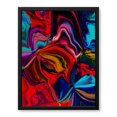 Beautiful Abstract Art With Colorful Paint Art | Abstract Office Artwork #00416