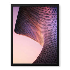 Beautiful Pink Abstract Art Over Beige Background | Abstract Fashion Artwork #00457