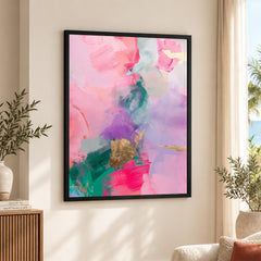Abstract Colorful Paint Stroke Digital Artwork | Abstract Fashion Artwork #00554