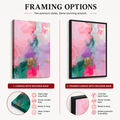 Abstract Colorful Paint Stroke Digital Artwork | Abstract Fashion Artwork #00554