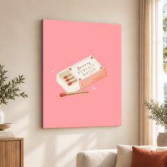 You Are My Perfect Match  | Abstract Couple Artwork #00568