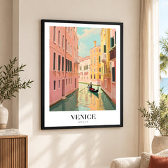Venice City Italy | Abstract Travel Artwork #00606