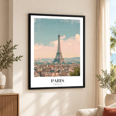 Paris City France | Abstract Travel Artwork #00607