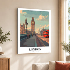 London City England | Abstract Travel Artwork #00608