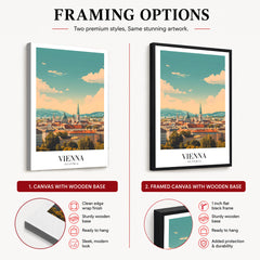Vienna City Austria | Abstract Travel Artwork #00654