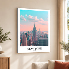 New York City USA | Abstract Travel Artwork #00655