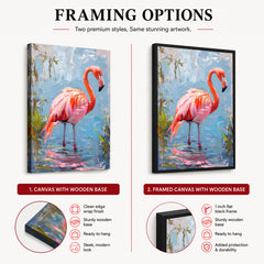 Beautiful Bird With Colorful Paint Stroke In Water | Abstract Nature Artwork #00666