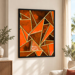 Mystic Marble Series - Maroon | Abstract Fashion Artwork #00684