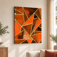 Mystic Marble Series - Maroon | Abstract Fashion Artwork #00684