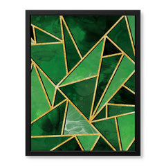 Mystic Marble Series - Emerald | Abstract Signature Artwork #00721